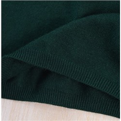 Трикотажное платье с круглым вырезом и длинными рукавами  МАНГ*О