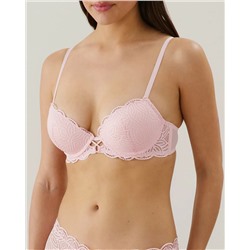 Sujetador push-up de encaje