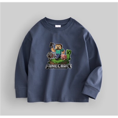 Лонгслив для мальчиков. 100% хлопок. Экспорт