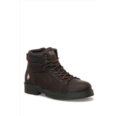 U.S. Polo Assn. Trenza 2pr Kahverengi Erkek Worker Bot TRENZA 2PR