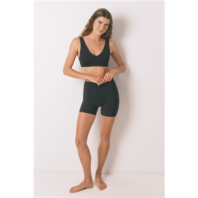 Pantalón corto interior clean cut negro
