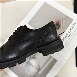 Кожаные полуботинки, туфли женские,  БРАВУР*О