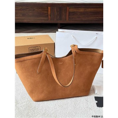 Шикарный замшевый шопер   COAC*H