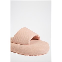 Sandalias con plataforma Rosa
