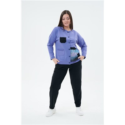 Костюм 9156 (жакет + брюки) НАТАЛИ #811303