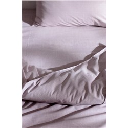 Odette King Size %100 Pamuk Ranforce Baskılı Nevresim Takımı - Açık Mürdüm