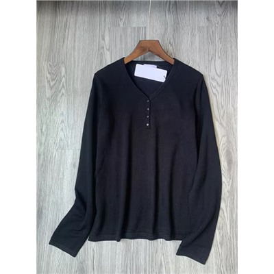 Женская трикотажная кофта на пуговицах