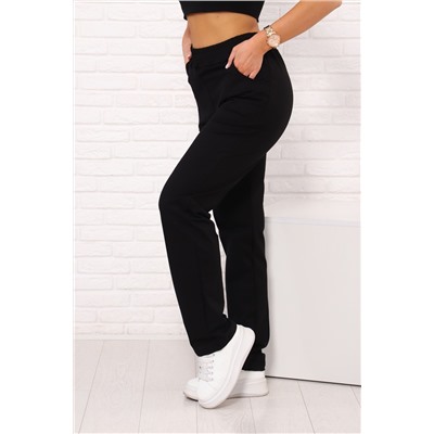 Брюки прямого кроя женские с карманами, Арт. 811