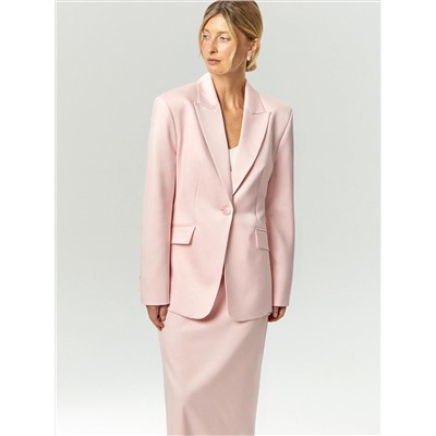 Однобортный жакет из костюмной шерсти, ML842/elton