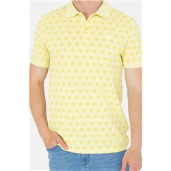 Erkek Açık Sarı Polo Yaka Tişört