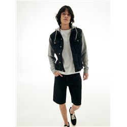 Shorts im Regular-Fit aus Denim
