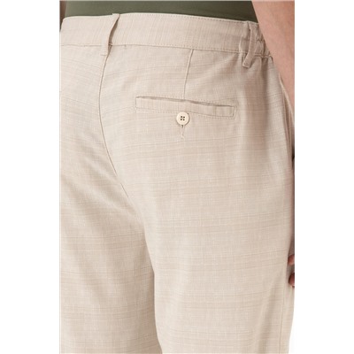 Erkek Camel Kanvas Pantolon