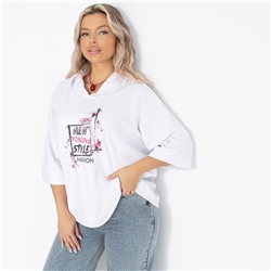 Футболка свободная с капюшоном, Раздать стиля