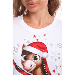 Пижама женская новогодняя Лошадка