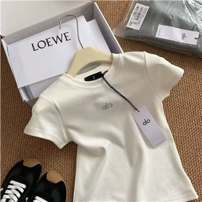 Женская хлопковая футболка AL*O