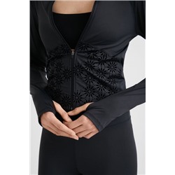 Runner flores flocadas