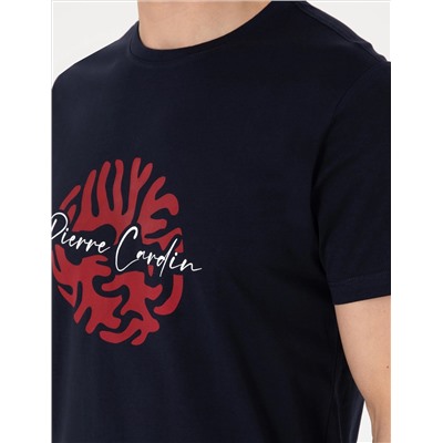 Lacivert Kısakol Şortlu Pijama Takımı