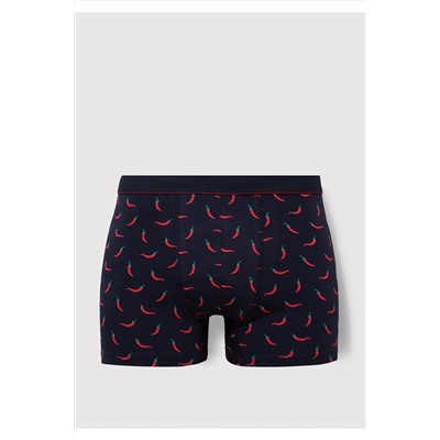 Mavi 3lü Baskılı Boxer 0911988-900