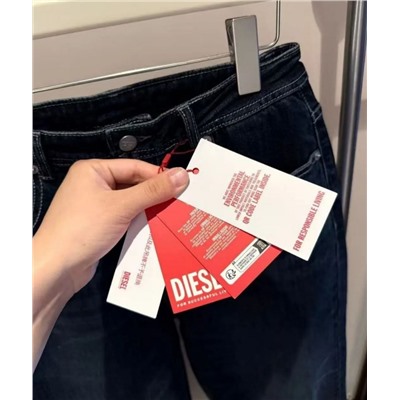 Женские осенне-зимние, эластичные, стираные, хлопковые джинсы ДИЗЕЛ*Ь