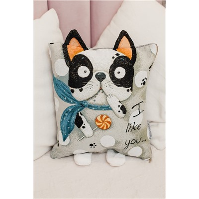 Наволочка декоративная Бульдог 32*32