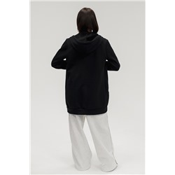 Кофта женская на молнии теплая удлиненная