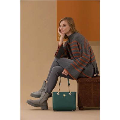 Kadın Petrol Omuz Çantası