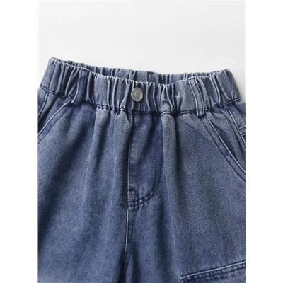 Детские  джинсы на резинке  Экспортная фабрика   Материал: хлопок