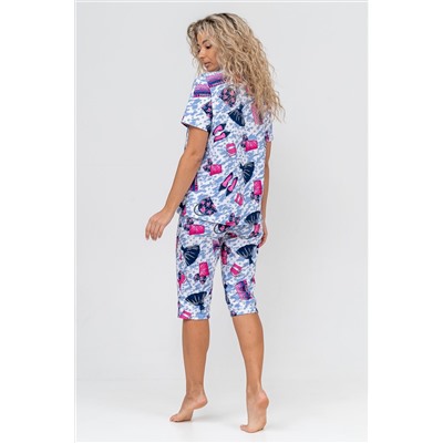 Пижама с бриджами 36672 НАТАЛИ #956768