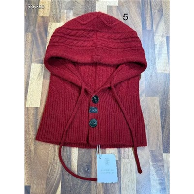 Кашемировый капор / балаклава  Brunell*o Cucinell*i