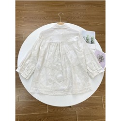 Женская вискозная рубашка с вышивкой, экспорт