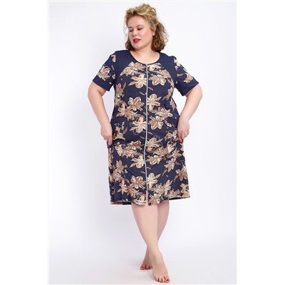 Халат 004 домашний на молнии