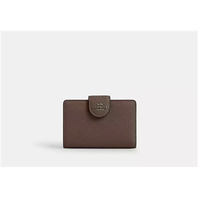 Medium Corner Zip Wallet In Signature Canvas