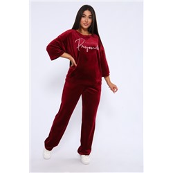 Женский костюм с брюками и кофтой 320