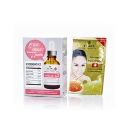 Серум против пигментных пятен осветляющий с арбутином Diana+ 10 мл / Diana+ arbutin x3 serum 10 ml