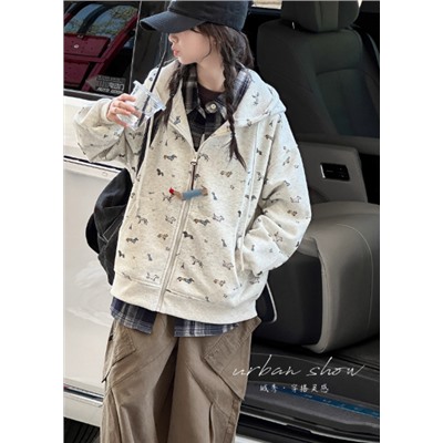 Кофта для девочек, весна и осень 2025.  Флагманский магазин