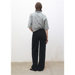 Jeans rectos tiro alto