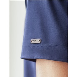 Свободная футболка  с авторским принтом