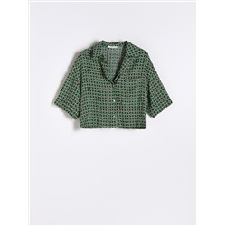 Hemd Aus Strukturierter Baumwolle