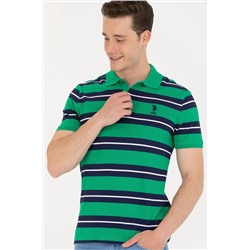 Erkek Yeşil Polo Yaka Tişört