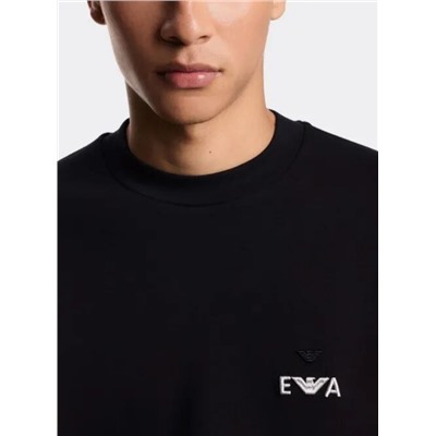 Мужская толстовка с круглым вырезом ЭМПОРИО АРМАН*И