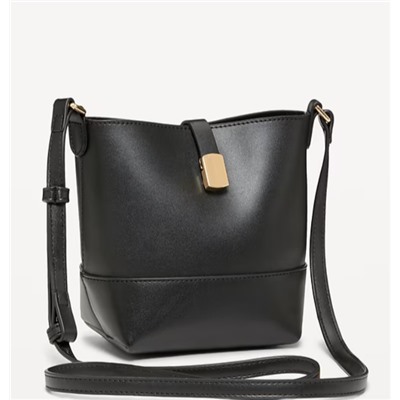 Small Preppy Bucket Crossbody Bag