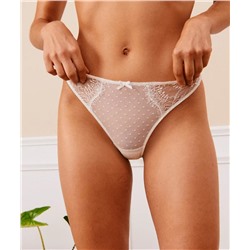Tanga de encaje