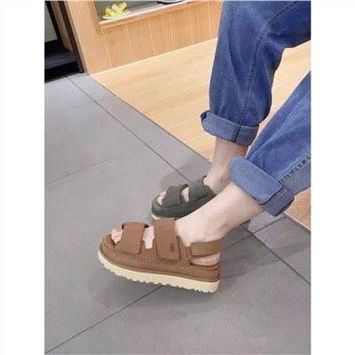 Женские замшевые босоножки  УГ*Г