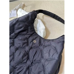 Стеганая сумка с вышивкой бренда   LULULEMO*N