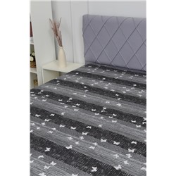 Простыня на резинке поплин Бабочки-компаньон