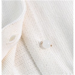 Женский кардиган из хлопковой смеси с жемчужными пуговицами МАССИМО Д