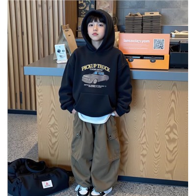 Худи для мальчиков на флисе