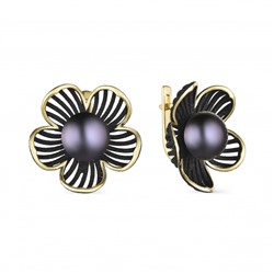 Серьги серебро 52856Y1B