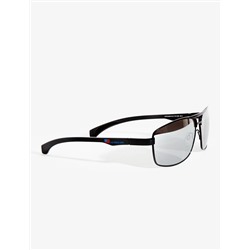 MENS RECTANGULAR METAL SUNGLASSES