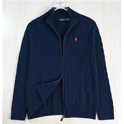 Классический хлопковый трикотажный кардиган  РАЛЬ*Ф Л